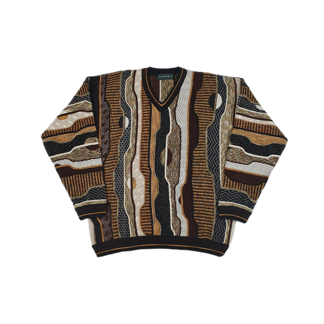 Tundra® Sweater Rundhals Vintage Pullover 92 Größe L