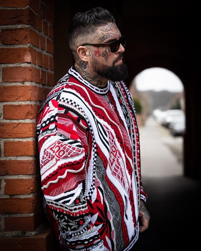 Tundra® Sweater Men's Design 420 Sweater Limited Edition Red