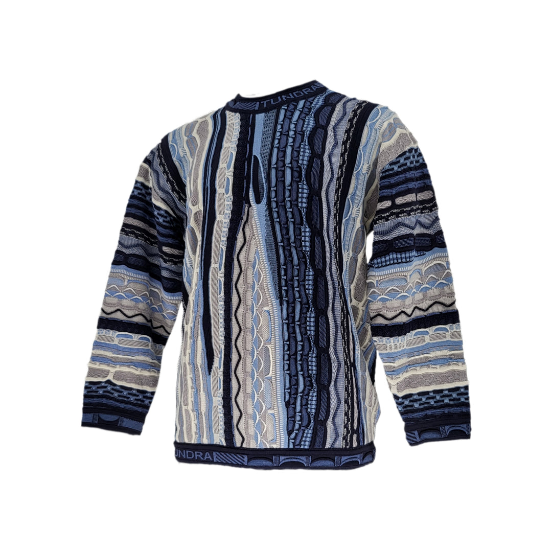 Tundra® sweater men's design 2023 sweater blue