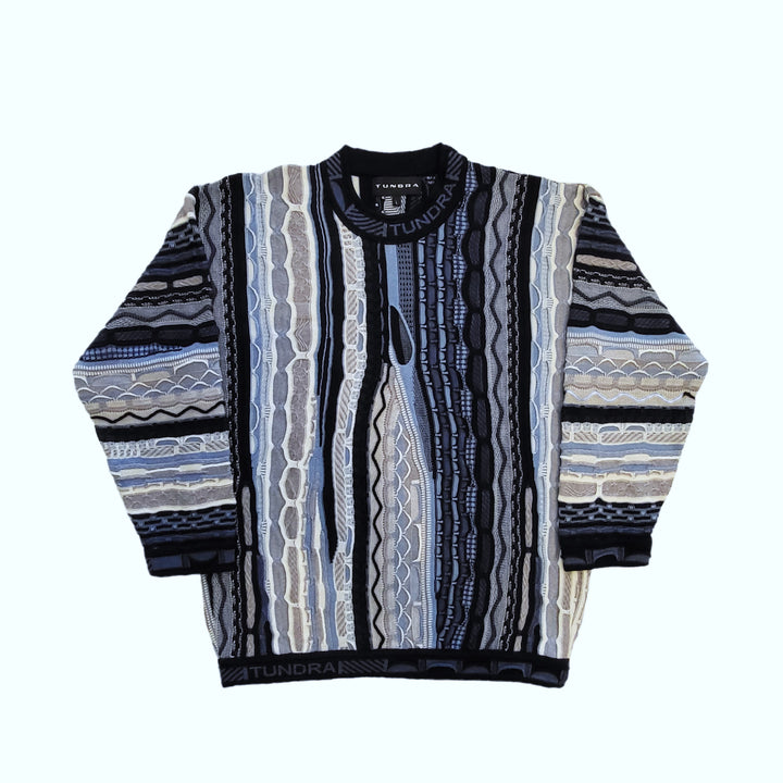 Tundra® sweater men's design 2023 sweater blue